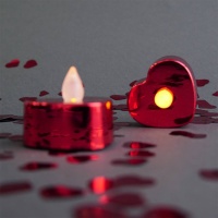 Свеча LED Сердце 2шт/G