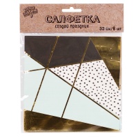 Салфетка Мятная Роскошь 33см 6шт/G