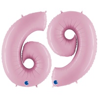 Г ЦИФРА 6/9 40" Пастель Pink