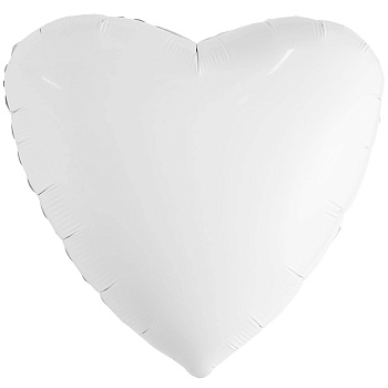Р Б/РИС СЕРДЦЕ 30" Пастель White