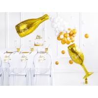 ПД ФИГУРА Бутылка HAPPY NEW YEAR Gold