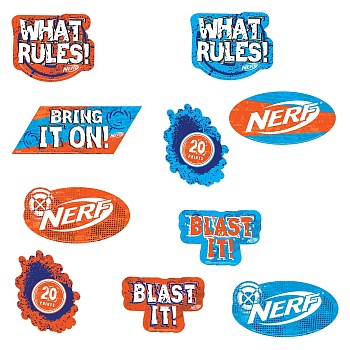 Баннер-комплект NERF 12шт/А