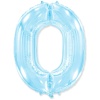 Ф ЦИФРА 0 40" Pastel Blue