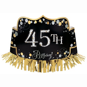Корона Sparkling Birthday с наклейкой/A