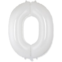 Ф ЦИФРА 0 40" White