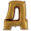 Г БУКВА Д 40" Gold