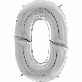 Г ЦИФРА 0 64" Silver