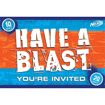 Приглашение NERF 8шт/A