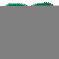 Ф Б/РИС 18" СЕРДЦЕ Металлик Green(FM)