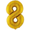 К ЦИФРА 8 40" Gold блеск