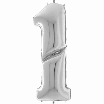Г ЦИФРА 1 64" Silver