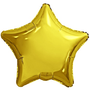 Р Б/РИС ЗВЕЗДА 18" Металлик Gold