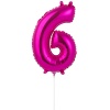 Ф ЦИФРА 6 16" Fuchsia