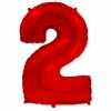Ф ЦИФРА 2 40" Red