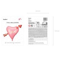 ПД ФИГУРА Сердце со стрелой LOVE