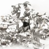 Хлопушка Бумфети 20см серпант фол сереб