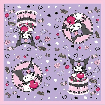Салфетки бумажные Kuromi 33см 20шт