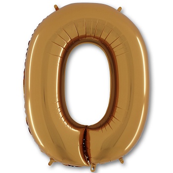 Г БУКВА О 40" Gold