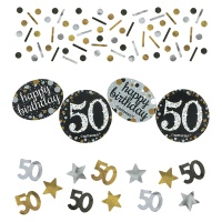 Конфетти HB 50 Sparkling 3 вида 34гр/А