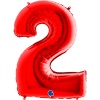 Г ЦИФРА 2 40" Red