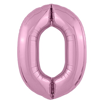 Р ЦИФРА 0 40" Металлик Flamingo