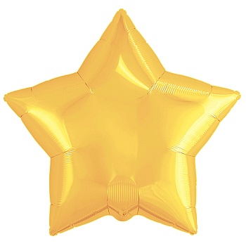 Р Б/РИС ЗВЕЗДА 18" Пастель Light Gold