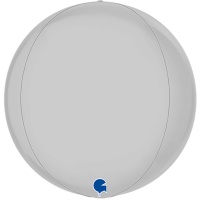 Г 3D СФЕРА Б/РИС 15" Сатин White