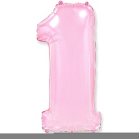 Ф ЦИФРА 1 40" Pink