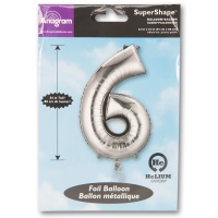 А ЦИФРА 6 Silver