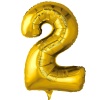 Р ЦИФРА 2 32" Металлик Gold