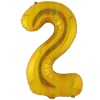 К ЦИФРА 2 40" Gold блеск