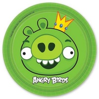 Тарелка Angry Birds 17см 8шт/А