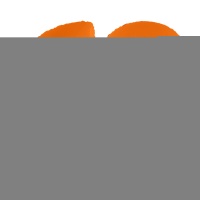 Г ЦИФРА 6/9 40" Пастель Orange