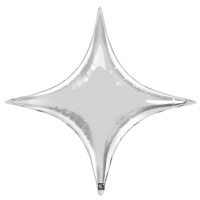 П Б/РИС 20" ЗВЕЗДА 4х-конечная Silver