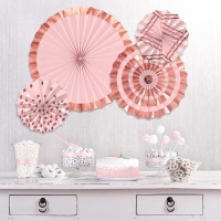 Фант RoseGold Blush 20-30-40см 4шт/A
