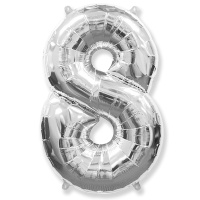 Ф ЦИФРА 8 40" Silver