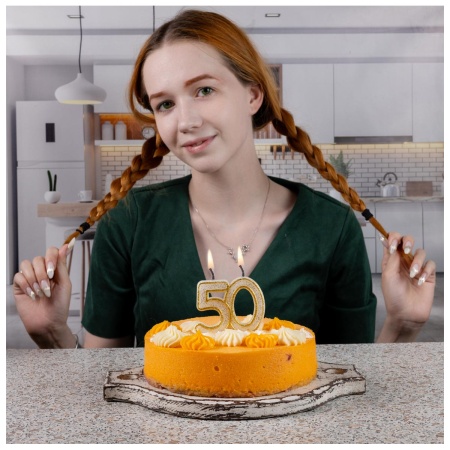 Свеча -цифра 