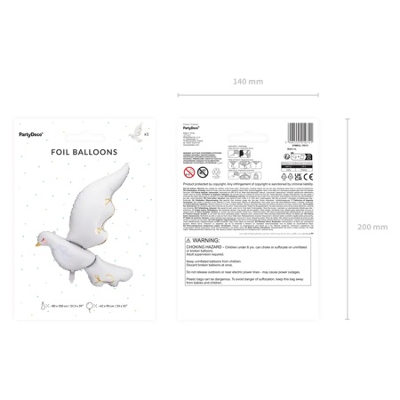 ПД ФИГУРА Голубь White