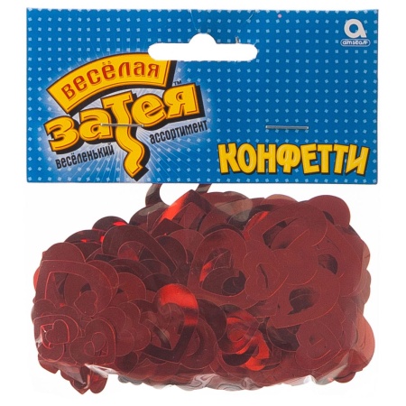 Конфетти Сердца двойные 14гр/A