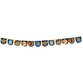 Гирлянда-вымпел NERF мишень 400см/А