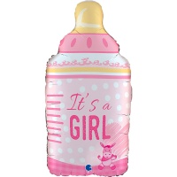 Г ФИГУРА IT'S A GIRL Бутылка розовая
